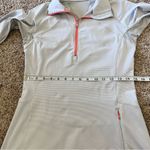 Lululemon  Race With Grace 1/2 Zip II Wee Stripe White Silver Spoon Photo 11