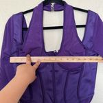 House Of CB  'Angharad' Grape Halterneck Corset Bodysuit NWOT‎ size S D-DD Photo 7