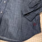 Anthropologie Ariat® Ladies Parker Long Sleeve Denim
Blue Button Up Shirt 10037240 S/Pb Photo 4