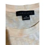 Sanctuary  orange / white tie dye front tie shirt sz M Photo 2