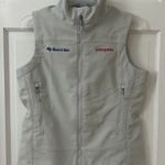 Patagonia Polartec Windbloc Womens Light Gray Vest Jacket Sz S "Sun and Ski" Photo 0