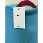 NikeGolf Dri-fit Victory Solid Sleeveless Light Blue Shirt Womens Size 2XL NWT Photo 5
