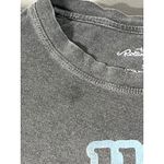 The Rolling Stones  Band T Shirt Gray Distressed Graphic Tee Women's Small Photo 2