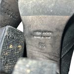 Aquatalia  Farah Black Suede Ankle Boots Size 9.5. Made in Italy. Back zip Photo 7