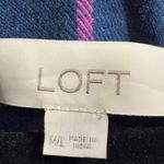 Loft Plaid Blanket Wrap Kimono M/L Photo 3