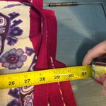 Free People  Multicolor Patterned Belted Sweater | Size Medium Photo 6