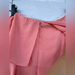 Amanda Uprichard  Delilah coral  Off Shoulder Silk Dress medium Photo 4