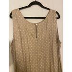 Christopher & Banks Christopher &‎ Banks Ditsy Floral Micro Daisy Sleeveless Maxi Dress (16) 90s Y2K Photo 2