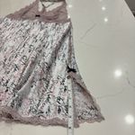 Victoria's Secret  Lace Trim Chemise - Pink and Black size M Photo 6