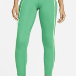 Nike  Pro Mid-Rise 7/8 Training Leggings XL Green NEW Workout Gym Running Train Photo 0