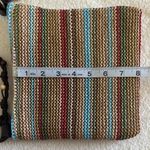 Sun 'N' Sand Accessories Portola Stripe Woven Crossbody Bag Brown Photo 7
