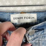Denim Forum Light Wash The Joni High Rise Loose Jeans Blue Size 23 Photo 2