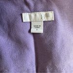 J.Jill Women Purple Collared Long Sleeves Button-Up Shirt Size S Light Weight Photo 9