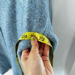 Soft Surroundings  Heathered Wool Blue Turtleneck Tunic Sweater Pockets Relaxed S Photo 7