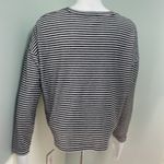 Madewell  long sleeve stripe crop top Photo 6