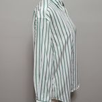Ralph Lauren Lauren  green striped flag crest button down size 12 Photo 2