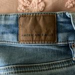 American Eagle size 2 next level stretch, bluish lighter blue color worn a few Photo 2