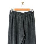 Eileen Fisher  100% Silk Printed Cropped Pull-On Pants High Waist Grey Sz MP Photo 7