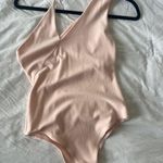 fab'rik Fab’rik Soft Knit Light Pink Bodysuit  Photo 0