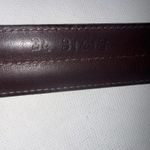 Brighton Vintage Y2K  Womens 34 Brown Leather Gold Buckle Equestrian Western Belt Photo 10