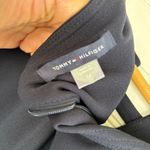 Tommy Hilfiger Navy Blue Scuba Crepe Grommet Detail Pocket Dress Size 14 Photo 6