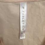 Fabletics 100% Cotton Twist Knot Cropped T-shirt Light Pink Size XL Photo 4