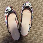 Taryn Rose  Faigel Bow Floral Multi Mule Heel Women's Size 9 med Photo 2