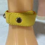 Super Cute Mustard Yellow Adjustable Cuff Bracelet Photo 1