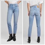 ANINE BING  Peyton Jeans in Light Blue Photo 1