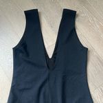 Free People Black V Neck Bodysuit Photo 4