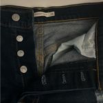 Levi's Levi’s Dark Wash High Rise Ribcage Distressed Straight Ankle Jeans Size 26 Photo 7