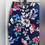 Laundry by Shelli Segal  Floral Print Crop Pants size 12 Photo 3