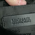 Michael Kors Aria Black Studded Shoulder Bag. Studded on handle and up sides. Photo 8