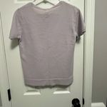 Andrea Jovine Women’s Vintage 
Purple Short Sleeved 70% Lambwool M Sweater Photo 4