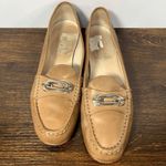 AGL Vero Cucio Women's Slip On Loafer Shoes Flats Brown Leather EU 40.5 Size 10 Photo 3