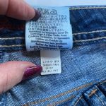 Eddie Bauer  Womens Shaped Fit Flare Bootcut Jeans Dark Wash Stretch Denim 10T Photo 7