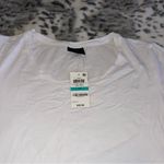 JM Collection White T-shirt Photo 3