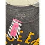 Simply Southern Women's Queen Bee T-Shirt Gray Size M New with tags Photo 1