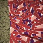 R & K Career Dress Womens 16 Used Career Red Purple Photo 6