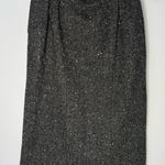 Pendleton  Charcoal Midi Lined Pencil Skirt | 14 Photo 0