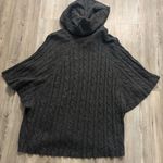 Willi Smith  Charcoal Gray Cowl Neck Sweater Photo 1