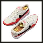 Nike Air Max SC Women’s Sneakers White Black Crimson Size 11 Running Shoes EUC Photo 10