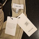 Reiss ππ Marta Resortwear Midi Dress ~ Khaki US 10 NWT Photo 14