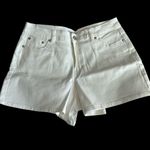 Juicy Couture  White Denim Jean shorts, Size 10, 4” inseam, NWT Photo 1