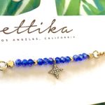 Ettika  Star Necklace Beaded Dainty Whimsical Choker Necklace NEW Blue Fairy NWT Photo 2