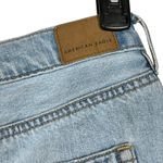 American Eagle SZ 18 - 90’s Boyfriend Jean Shorts Distressed Patches Frayed Hems Photo 6