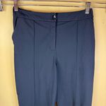 Lululemon  Button Women's‎ Dress Pants 31 Navy Blue Elastic Waist 7/8 Office Golf Photo 1