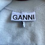 Ganni Isoli Puff-Sleeve Love Club Sweatshirt- Size XS Photo 7
