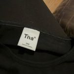 TNA Black‎ Malibu Ruched Long Sleeve Dress Black Size undefined Photo 1