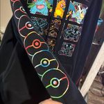 Pokémon Pokemon Black Graphic Hoodie Long Sleeve Photo 4